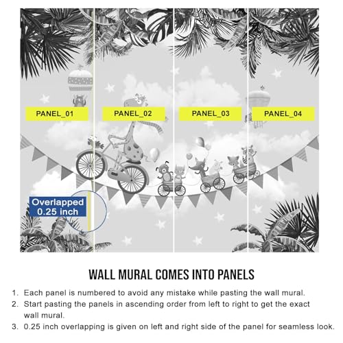 Image of PAPER PLANE DESIGN Exquisite Indian Ethnic Traditional Wall Mural Wallpaper. Full Wall Coverage for Home. (Ds19) (10 X 12 FEET, Canvas Texture - Non Adhesive)