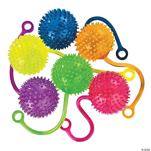 Image of Fun Express Mini Neon Water YoYo Balls Bulk Set of 24