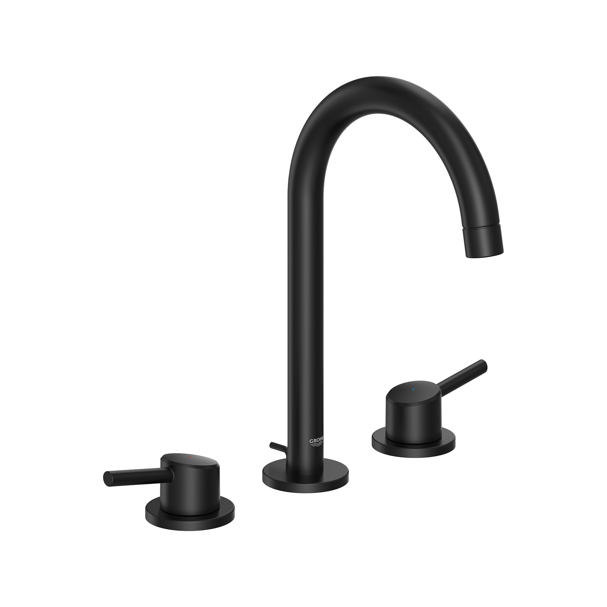 Photo 1 of Grohe 20217243A Concetto 8-Inch Widespread Bathroom Faucet, L-Size, 1.2 GPM, Matte Black