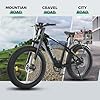 ECOTRIC Explorer Electric Bike Ebike Mountain Bicycle 26" 750W Motor 48V 13AH Lithium Battery Fat Tire 40MPH Full Suspension Throttle & Pedal Assist for Adults - 90% Pre-Assembled #5