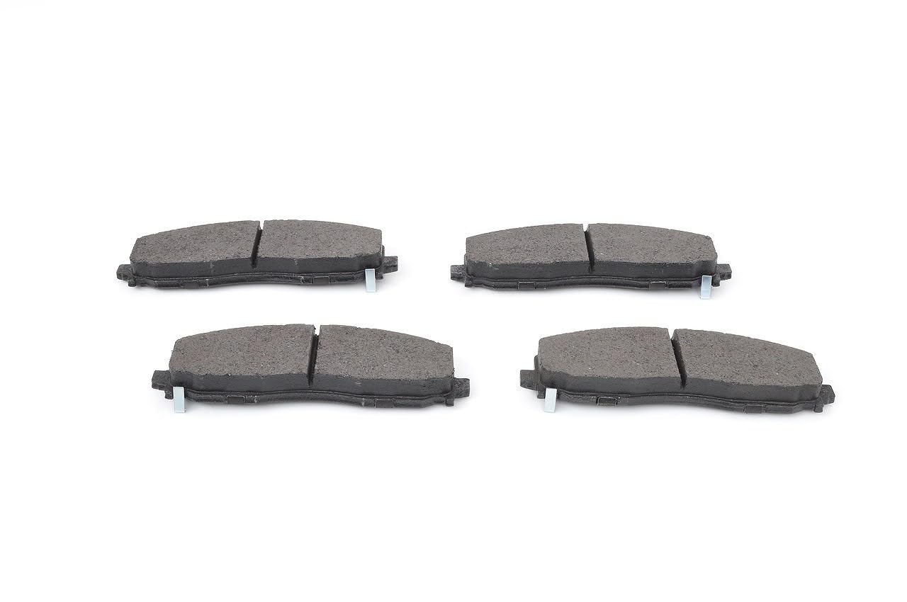 Bosch BP1943 - Pastiglie Freni Auto, Asse Anteriore - Qualità Bosch - Riduzione del Rumore e della Polvere - Certificazione ECE-R90 - Senza Rame - 1 Confezione da 4 Pastiglie - Con Accessori