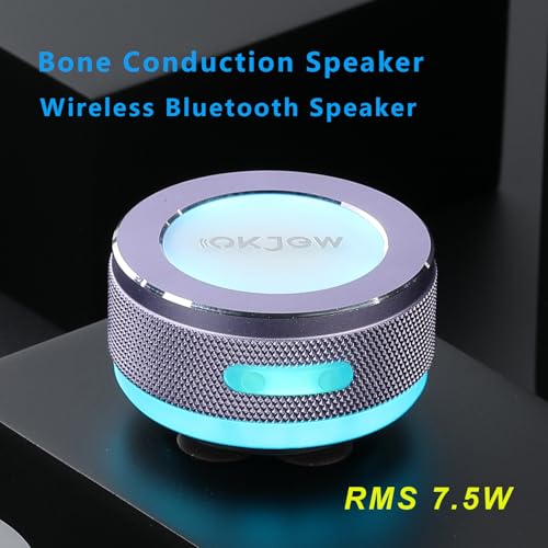 Image of Bone Conduction Speaker Bluetooth Portable Vibration Speaker RMS 7.5W