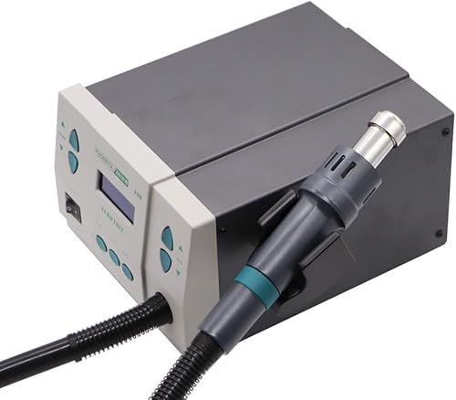 Miniatura 2 de Estación de aire caliente VIPFIX 110V 1000W QUICK 861DW con 3 boquillas gratis estación de soldadura original para iPhone Miro Soldadura Rework