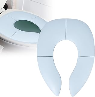 Travel Potty Seat Folding Potty Training Toilet Seat Portable Travel Toilet Seat for Toddler Boys and Girls Non Slip Toilet Training Seat with Storage Bag
