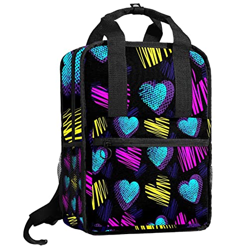 Sac à dos pour garçons dauphin abstrait école loisirs taille unique