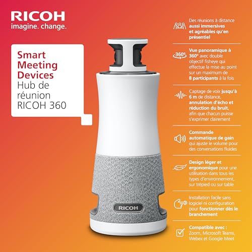 Ricoh Meeting 360 Degrees Conferencing Camera V2 - vue 4