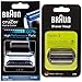 Braun CruZer, Rasoio Elettrico Uomo Testina di Ricambio, Compatibile Con I Rasoi Series 1 e CruZer & Series 3, Rasoio Elettrico Uomo Testina di Ricambio, Compatibile Con I Rasoi Series 3