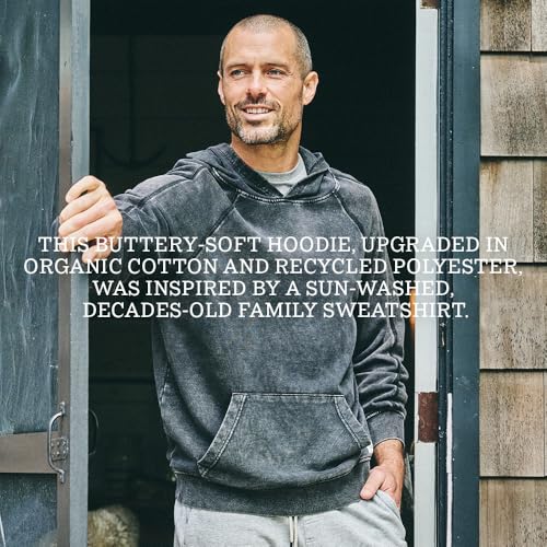 Fair Harbor The Saltaire Hoodie –– Men's Relaxed Vintage Wash Hoodie –– Incredibly Soft, Lightweight, and Breathable3