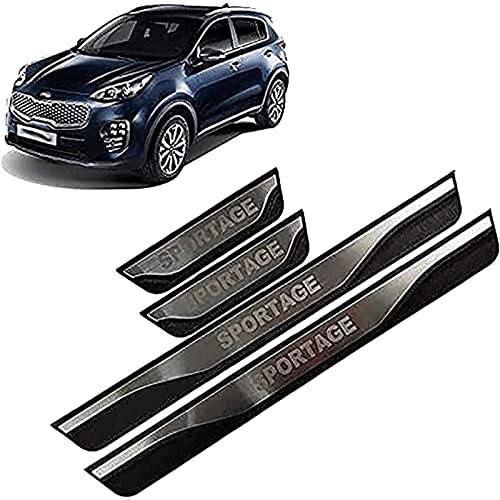 🚗 Materiale di alta qualità: Realizzato in acciaio inossidabile, nastro 3M, scritte stampate al laser. Acciaio inossidabile, resistente all'abrasione e ai graffi.