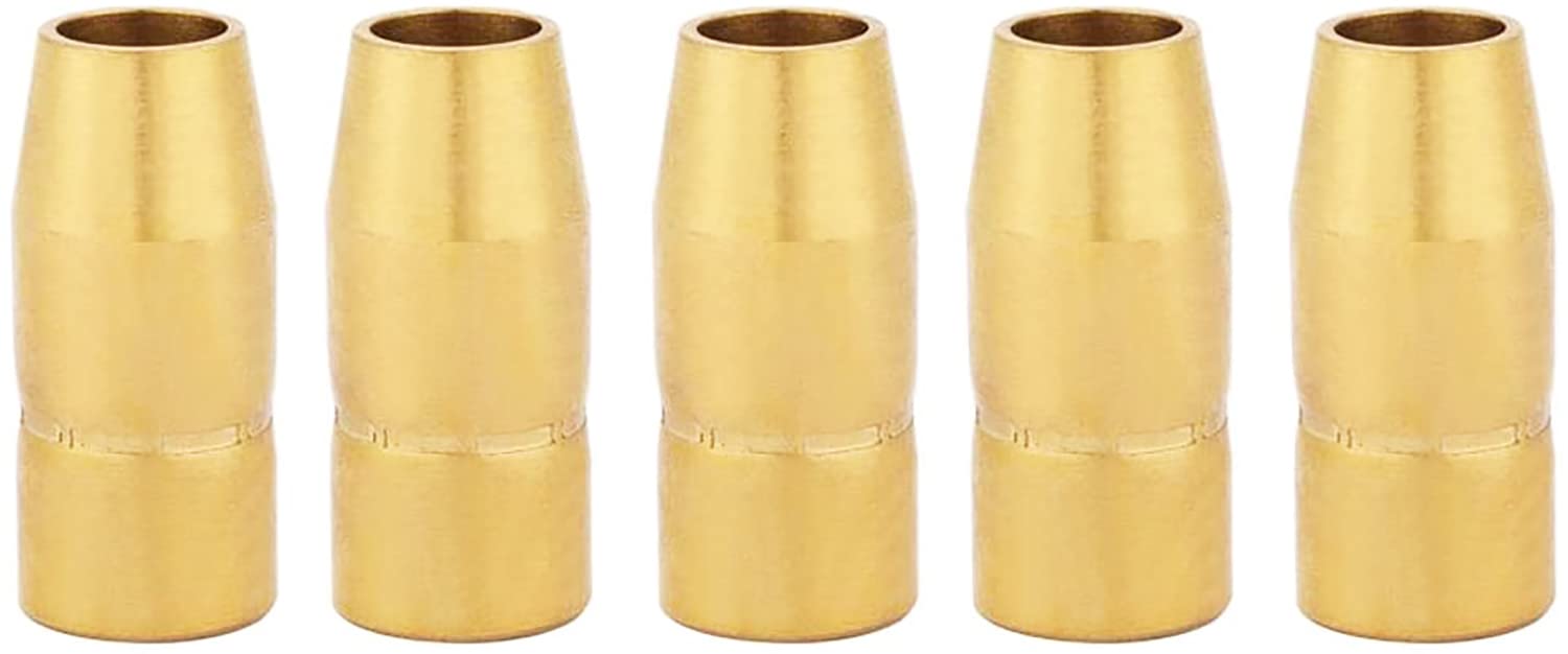 169715 Gas Welding Nozzles 169-715 Fits Miller M-10 M-15 M-100 and M-150 Mig Gun. (5-pk)