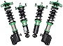 Rev9 R9-HS2-039 Hyper-Street II Coilover Suspension Lowering Kit, Mono-Tube Shock w/ 32 Click Rebound Setting, Full Length Adjustable, compatible with Subaru Impreza WRX (GR/GV) 2008-14
