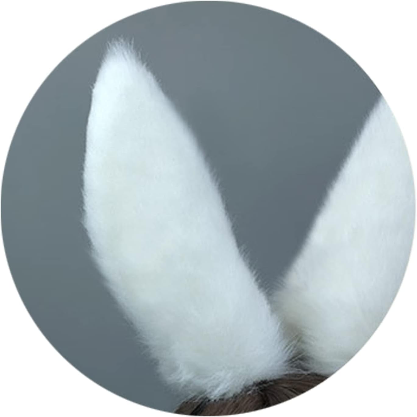 Faylay Bunny Ear Women Rabbit Animal Ears Furry Headband Party Accessories - Image 5