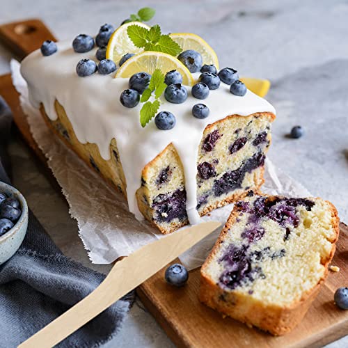 MATANA 200 Holzmesser, Holzbesteck Einweg für Picknicks, BBQ's & mehr - Einweg Messer, Alternative zu Plastikmessern - Holz Besteck - 16cm