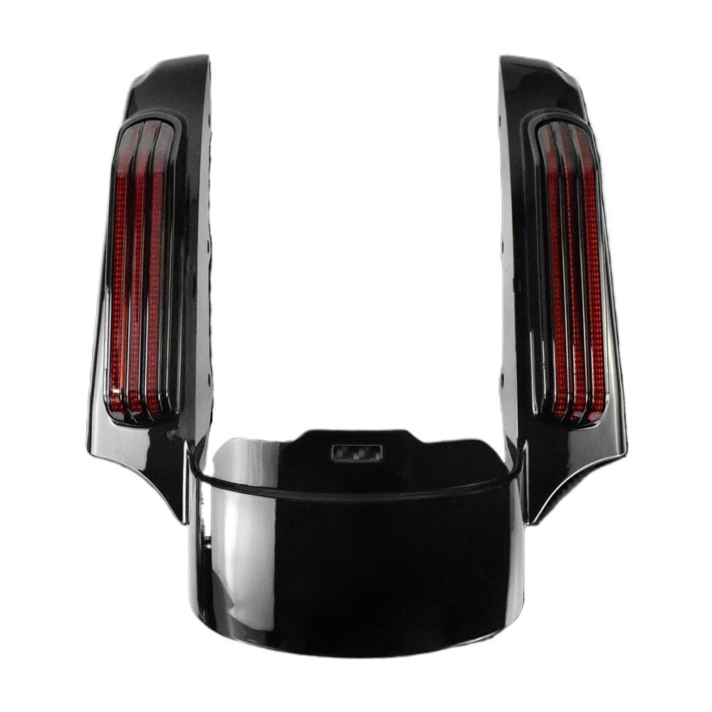 デバイス　flhxs fltrxs用リアフェンダー Amazon | オートバイリアフェンダー延長筋膜ハーレーツーリング