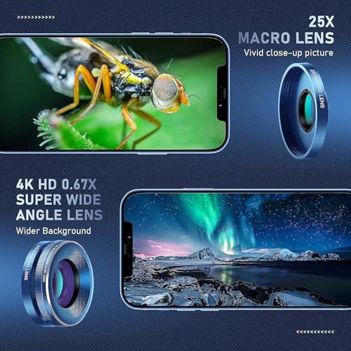 COSULAN Phone Camera Lens Kit Upgraded Version — Includes