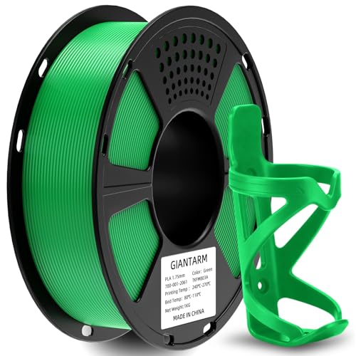 Image of GAINTARM ASA Filament 1.75mm,Premium Weather & UV Resistant Green 3D Printer Filament,Ideal for Outdoor Functional Parts,Dimensional Accuracy + /- 0.02mm,1kg Spool (2.2lbs)