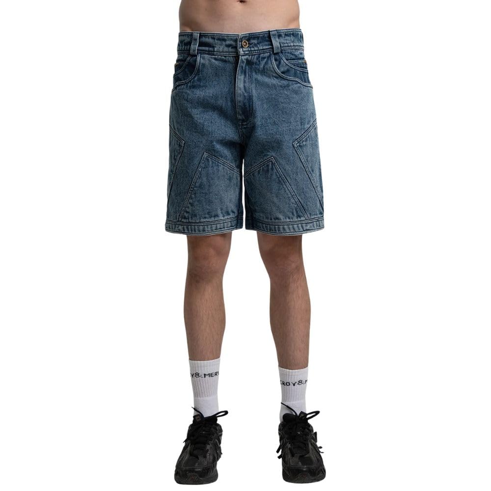 Men Denim Shorts-picture-37