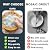 Professional Mosaic Grout for Crafts White - Quick-Dry Crystal Tile Grout with Contrast Color Technology, DIY Art Supplies for Mosaic Glass Decor, Handmade Gifts & Home Improvement Projects