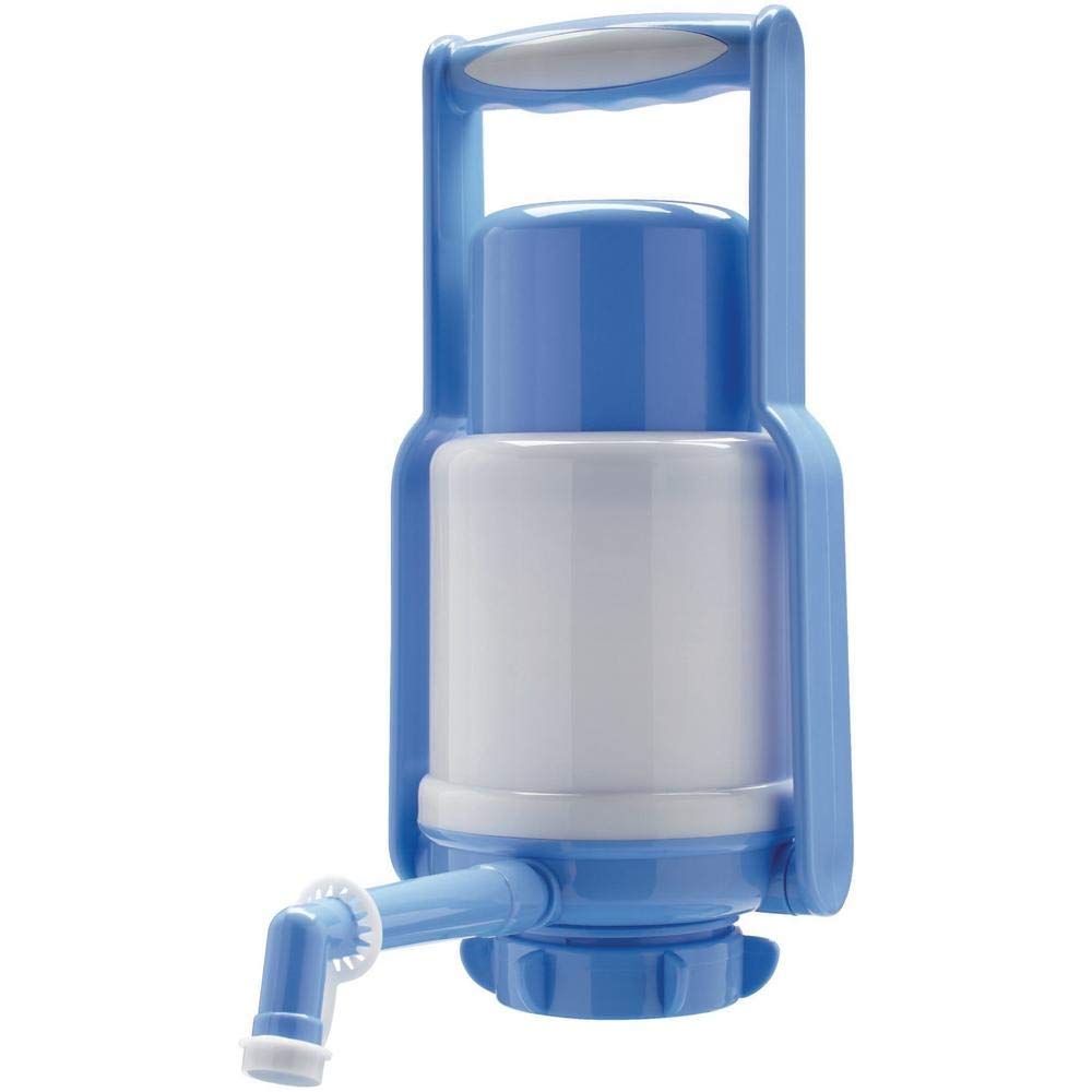 Water Pump Dispenser Handle Carry Handle Convenient Spout Cap | Plastic Manual Hand Press Bottled Pump Water Dispenser, Standard, Multicolour-image-13