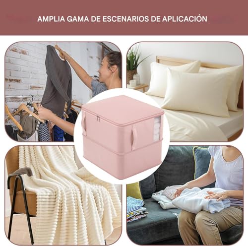 Organizador compresor para edredones ideal en mudanzas y armarios 5