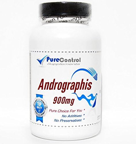 Andrographis 900mg // 200 Capsules // Pure // by PureControl Supplements