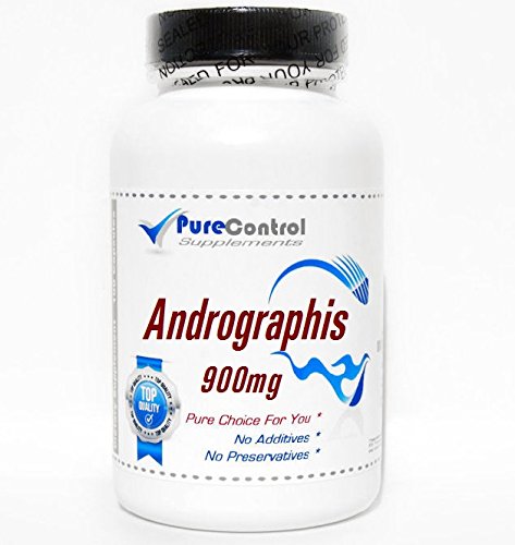 Andrographis 900mg // 100 Capsules // Pure // by PureControl Supplements