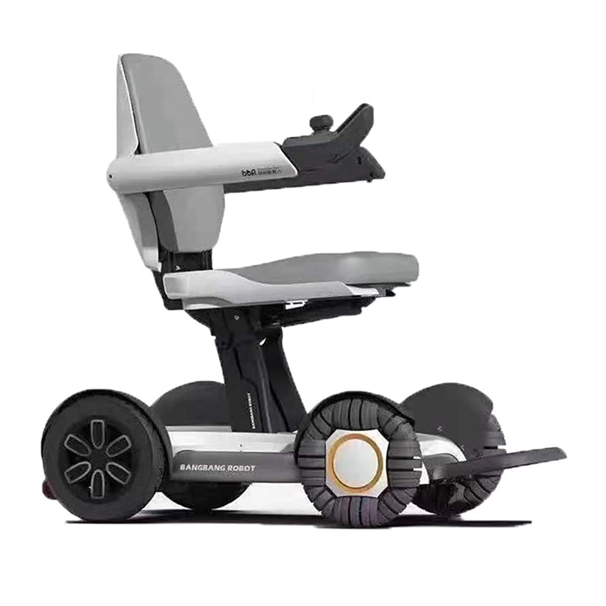 Scooter elettrico pieghevole per disabili a 4 ruote per anziani Adulti portatori di handicap, sedia a rotelle motorizzata pieghevole Sedia a rotelle portatile leggera con ciclo a mano con sedile per