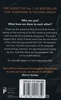 その他 Gone Girl: A Novel Amazon.com: Gone Girl: A Novel: 9780385366755: Flynn