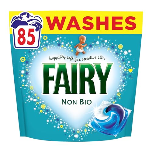 Fairy Non Bio Washing Liquid Pods Voted No1 for Sensitive Skin 85 Washes