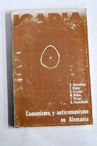 Comunismo y anticomunismo en Alemania