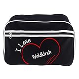 hochwertige Retro Tasche, Hauptfach und vorderes Fach mit Reisverschluss, verstellbarer Schultergurt, Größe ca.: Höhe 26cm, Breite 38cm, Tiefe 15cm, Material: 100% Polyester, Druck in Premium Qualität durch multifanshop.de 