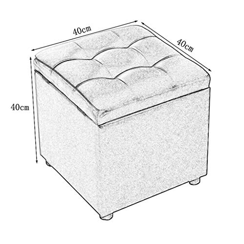 Tabouret de rangement pour un salon ordonné : le pouf coffre à jouets compact gain de place