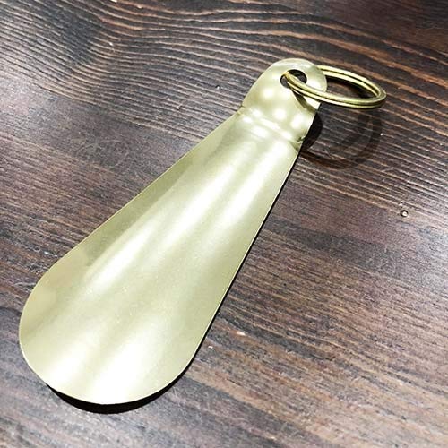 Amazon.co.jp: [Shyness] 真鍮製 靴べら キーリング KEY RING ロング 