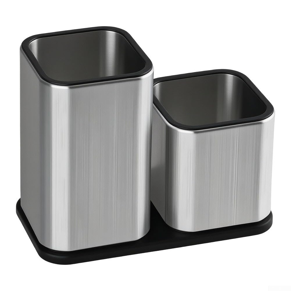 Contenitore Posate Cucina Acciaio Antimacchia