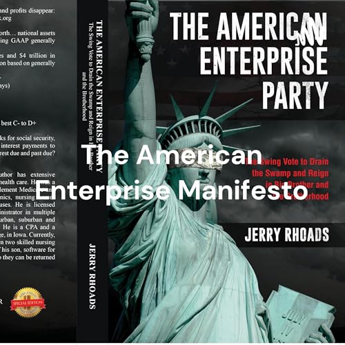 Page de couverture de The American Enterprise Manifesto: My America's Vision of Peace and Nonviolence for Humanism