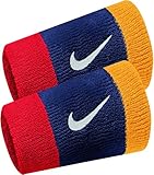 nike nadal schuhe Diskret aber funktional. Nike Paar lange Tennis-Manschetten Swoosh Double Wide mehr Farben Federer Nadal (Midnight Navy - University Red - University Glod - Weiß)