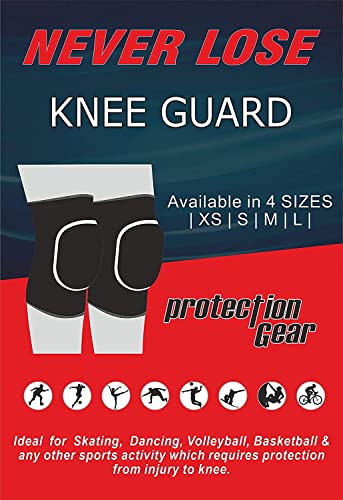 Image of NEVER LOSE UNBEATABLE Dancing /Skating /Cycling /Guard Protector Knee Pads (Adult, Red)