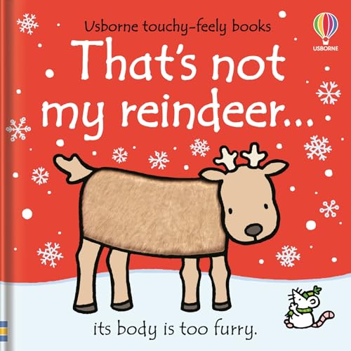 Image of That's not my reindeer.: An Interactive, Sensory Touchy-Feely Holiday Book with Tactile Patches for Babies and Toddlers (THAT'S NOT MY�)