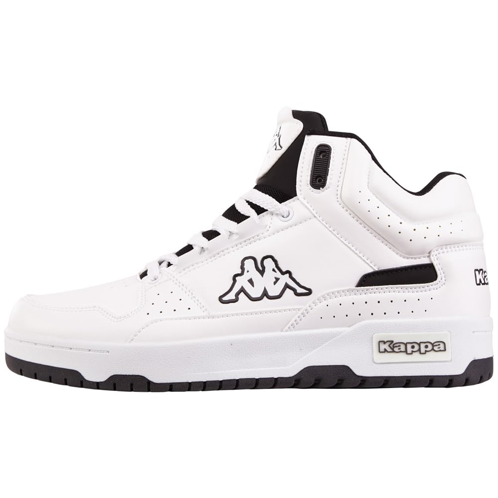 Kappa Unisex Style Code: 243316xl Jonscha XL Trainers, White Black, 12.5 UK