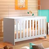 Berço Mini Cama 3 em 1 BBI-51 Ditália Móveis Branco