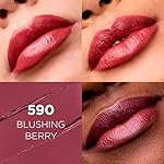 L'Oreal Paris Colour Riche Original Creamy, Hydrating Satin Lipstick with Argan Oil and Vitamin E, Blushing Berry , 1 Count - Image 2