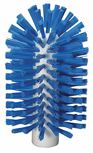 Cepillo de tubo rígido de poliéster azul de 3-1/2" para desatascar conductos