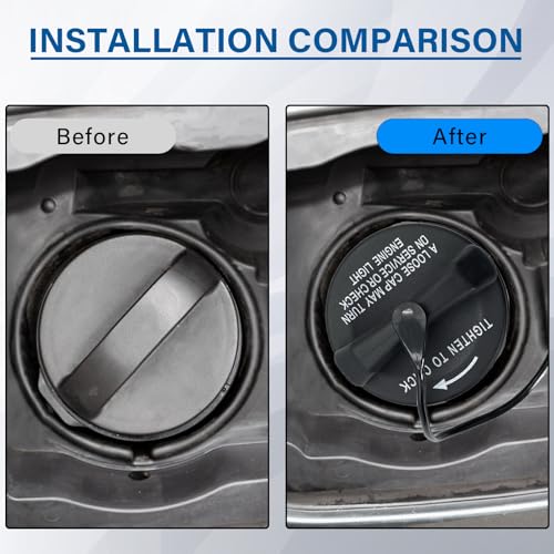 Image of Gas Cap,Fuel Cap Replacement 52030377AB,52030433AB For Dodge Ram Caravan Durango Town & Country Journey 200 Promaster,PT Cruiser Dakota Sebring Stratus & Jeep