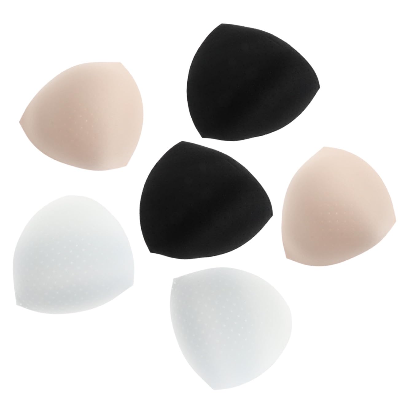 GALPADA Inserciones De Sujetador Bikini Sin Tirantes Almohadillas Para Orejas De Bikini Almohadillas De Traje De Baño Insertos Triángulo Relleno De Sujetador