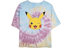 Pikachu Tie Dye Crop Top: A Must-Have for Pokémon Enthusiasts