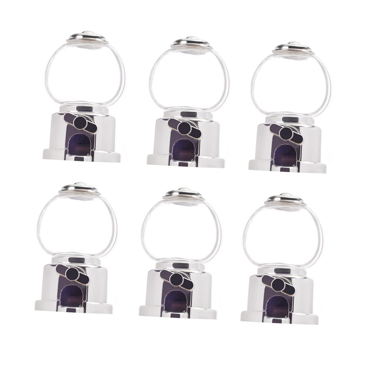 BESTonZON6pcs Mini Vending Machine Small Vending Machine Sweet Machine Candy Machine Candy Dispenser Creative Desk Chewing Gum Candy Box