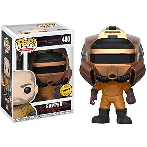 Funko Sapper : Blade Runner 2049 x POP! Movie Vinyl-Figur & 1 Pop! Graphische Schutzfolie aus PET-Kunststoff Cover