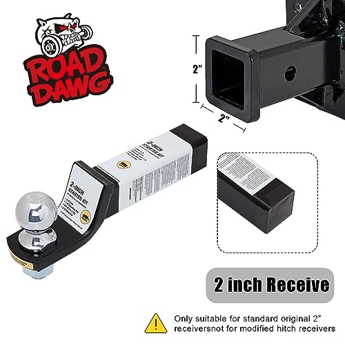 ROAD DAWG ATRLY2003D Torin Trailer Hitch Mount and Ball: 6,000 lb Capacity