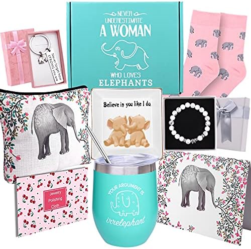 Elephant Gifts for Women: Birthday, Christmas, Valentine's & Moth...