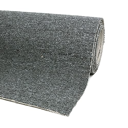 misento Teppichboden Henry Auslegware Meterware Bodenbelag für den Privatbereich Schlingenware Anthrazit 450 x 200 cm Cover